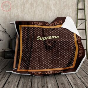 LOUIS VUITTON SUPREME LUXURY FLEECE BLANKET