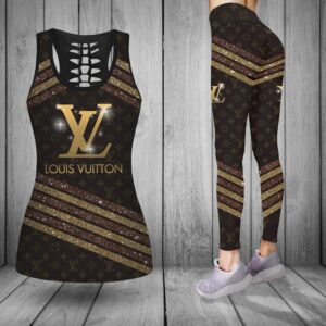 Louis vuitton tank top leggings lv luxury clothing clothes outfit gym for women hot 2023-PM00249