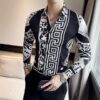 Limited Versa.ce Long Sleeve Button Shirt for Men Hot 2026 Max-00321