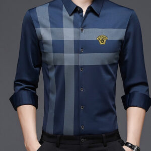 Limited Versa.ce Long Sleeve Button Shirt for Men Hot 2026 Max00816