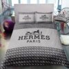 Hermes Limited Luxury Brand Bedding Set Home Decor - Max010059