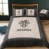 Hermes Limited Luxury Brand Bedding Set Home Decor -Max010062