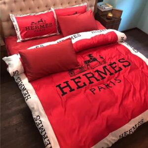 Hermes Limited Luxury Brand Bedding Set Home Decor - Max010090
