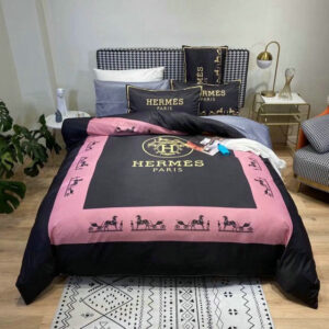 Hermes Limited Luxury Brand Bedding Set Home Decor - Max010104
