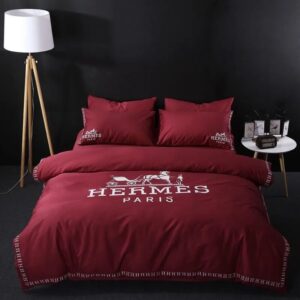 Hermes Limited Luxury Brand Bedding Set Home Decor - Max010106