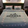 Hermes Limited Luxury Brand Bedding Set Home Decor - Max010108