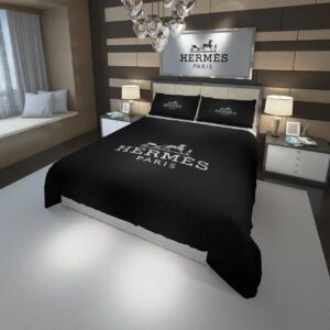 Hermes Limited Luxury Brand Bedding Set Home Decor - Max010109