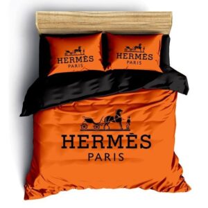 Hermes Limited Luxury Brand Bedding Set Home Decor - Max010119