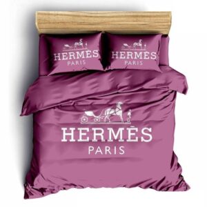 Hermes Limited Luxury Brand Bedding Set Home Decor - Max010120
