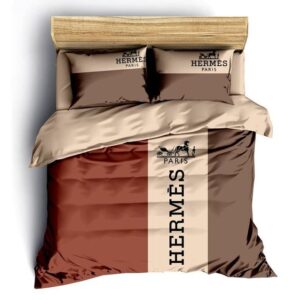 Hermes Limited Luxury Brand Bedding Set Home Decor - Max010121