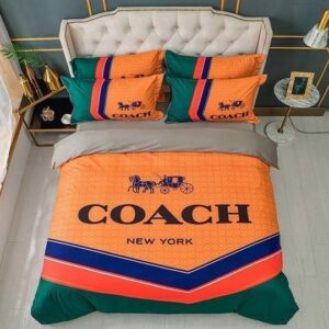 Hermes Limited Luxury Brand Bedding Set Home Decor - Max010130