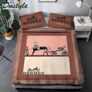 Hermes Limited Luxury Brand Bedding Set Home Decor - Max010133