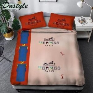 Hermes Limited Luxury Brand Bedding Set Home Decor - Max010134