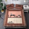 Hermes Limited Luxury Brand Bedding Set Home Decor - Max010138