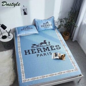 Hermes Limited Luxury Brand Bedding Set Home Decor - Max010143