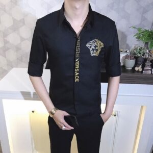Limited Versa.ce Long Sleeve Button Shirt for Men Hot 2026 Max01321