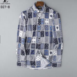 Louis Vuitton Long Sleeve Shirt For Men - Max02175