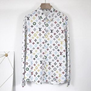 Louis Vuitton Long Sleeve Shirt For Men - Max02185