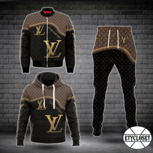 Combo Louis Vuitton Jacket & Hoodie & Pants  - Max05816