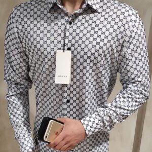 Gucci- Long Sleeve Shirt For Men - B9G-CCY-Max07175