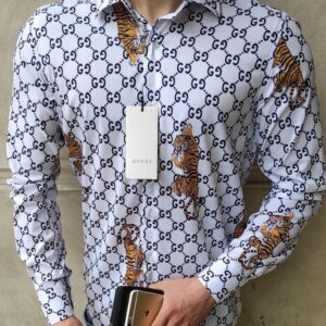 Gucci- Long Sleeve Shirt For Men - B9G-CCY-Max07191