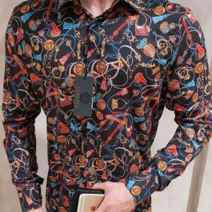 Versace-Luxury Long Sleeve Shirt CCY Max-Max07228