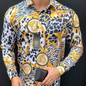 Versace-Luxury Long Sleeve Shirt CCY Max-Max07231