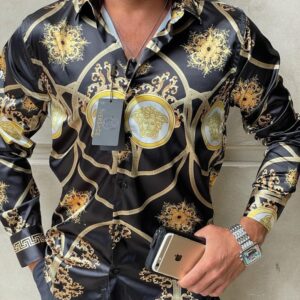 Versace-Luxury Long Sleeve Shirt CCY Max-Max07232