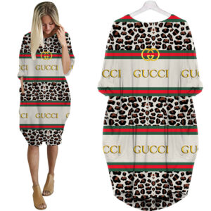 Gucci batwing pocket dress luxury brand clothing clothes outfit for women - Max07925