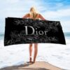 Dior Soft Cotton Bath Large Beach Towel Hot 2023 Item Fashion - Max08311