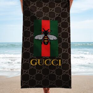 Gucci Soft Cotton Bath Large Beach Towel Hot 2023 Item Fashion - Max08649