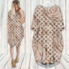 Louis Vuitton batwing pocket dress luxury brand clothing clothes outfit for women  Max08772