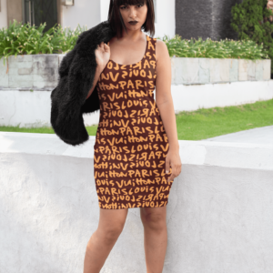 Louis Vuitton Tanktop Dress luxury brand clothing clothes outfit for women -Max09425