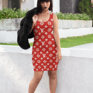 Louis Vuitton Tanktop Dress luxury brand clothing clothes outfit for women -Max09426