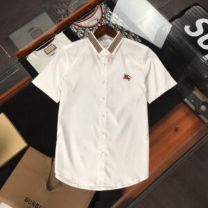 BURBERRY BUTTON SHIRT Luxury -  B9G-GCY-Max3160