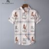BURBERRY BUTTON SHIRT Luxury -  B9G-GCY-Max3162