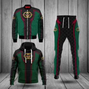 Combo Gucci Jacket & Hoodie &  Pants Max5334