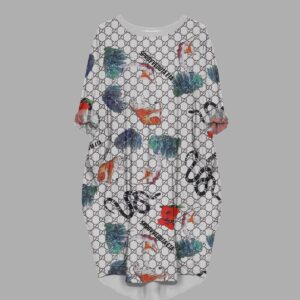 Gucci batwing pocket dress luxury brand clothing clothes outfit for women -Min00155