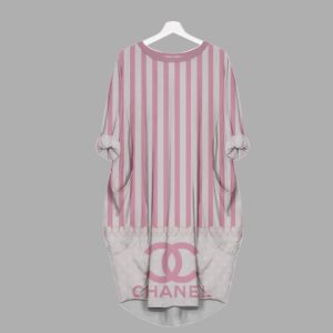 Chanel batwing pocket dress luxury brand clothing clothes outfit for women-Min00283