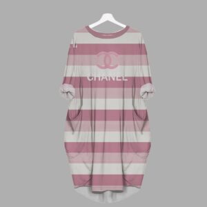 Chanel batwing pocket dress luxury brand clothing clothes outfit for women-Min00291