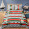 Gucci Premium Fashion Limited Luxury Brand Bedding Set Home Decor - Min00338