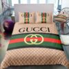 Gucci Premium Fashion Limited Luxury Brand Bedding Set Home Decor - Min00344