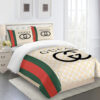 Gucci Premium Fashion Limited Luxury Brand Bedding Set Home Decor - Min00349
