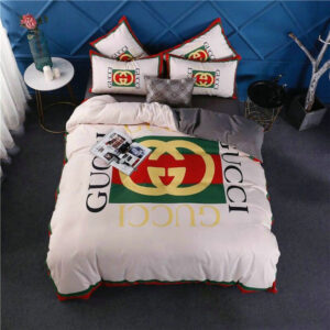 Gucci Premium Fashion Limited Luxury Brand Bedding Set Home Decor - Min00354