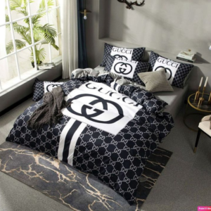 Gucci Premium Fashion Limited Luxury Brand Bedding Set Home Decor - Min00367