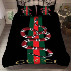 Gucci Premium Fashion Limited Luxury Brand Bedding Set Home Decor -Min00372