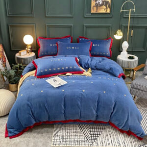 Gucci Premium Fashion Limited Luxury Brand Bedding Set Home Decor - Min00381