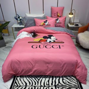 Gucci Premium Fashion Limited Luxury Brand Bedding Set Home Decor - Min00397