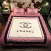 Chanel Premium Fashion Limited Luxury Brand Bedding Set Home Decor -Min00415