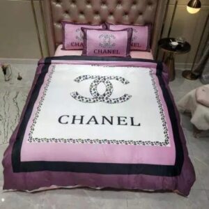 Chanel Premium Fashion Limited Luxury Brand Bedding Set Home Decor -Min00441